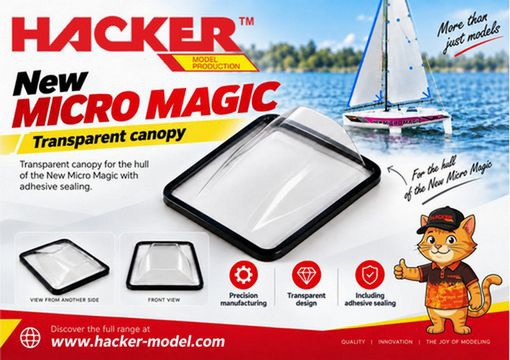 New MICRO MAGIC Kabina průhledná