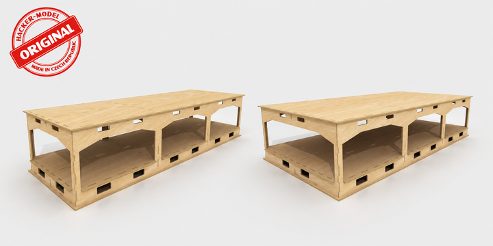 I-Track - Baseboards with HIDDEN STATION
