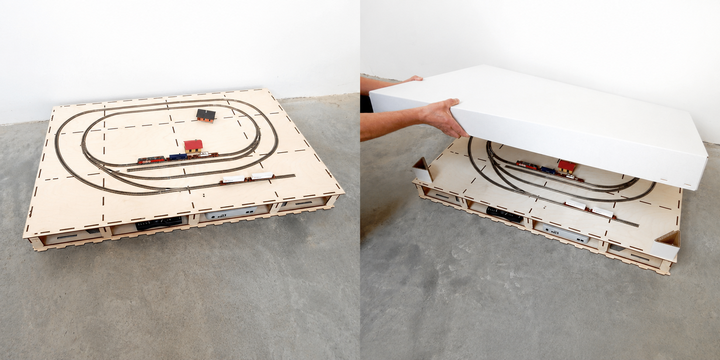 Tabletop Model Railway Start Boards