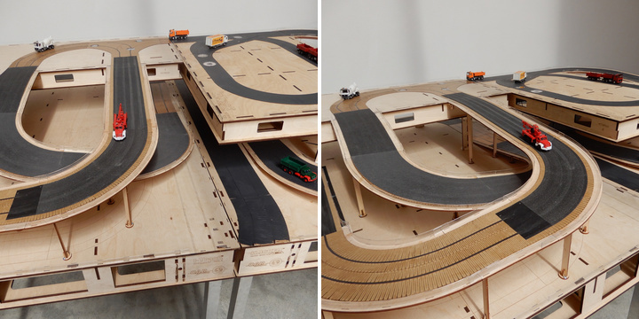 Car Motion Road construction parts