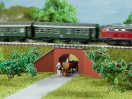 N Bridges, tunnel portals, viaducts
