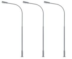 Lampy, Stožáry H0