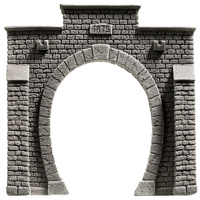 H0 Tunnel und Felsen