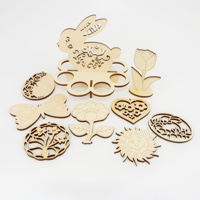 Dřevěné výřezy pro tvoření a dekorace