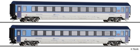 TT - ČD passenger coach set, consisting of two Bpm