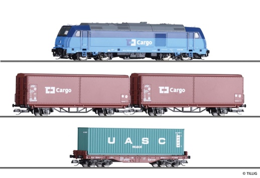 Beginner set freight train ČD - TT