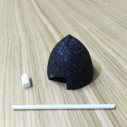 Ultra-lehký kužel z EPP 44,5 mm - černý