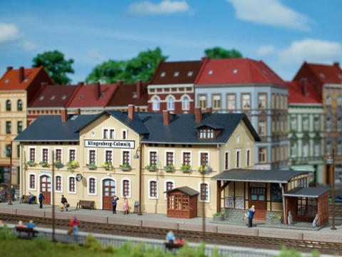 Klingenberg-Colmnitz station  H0 -Auhagen 11346