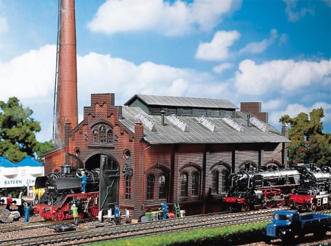 Locomotive shed/engine workshop
