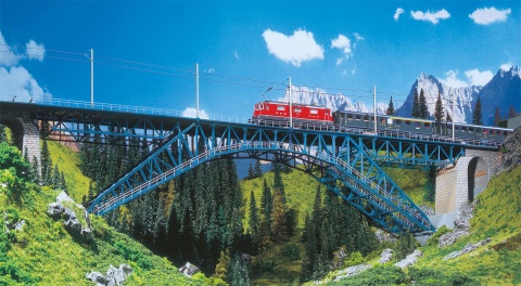 Bietschtal bridge, two-track
