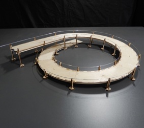 Rondela Märklin C R2/R3 základ 1 kruh 360°,2 kol.
