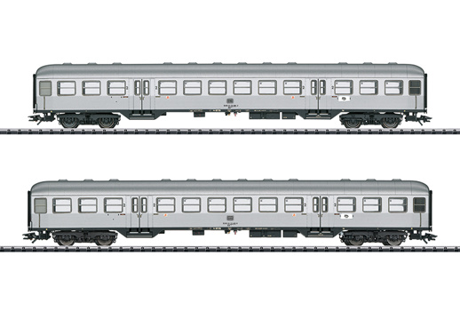 H0 Trix 23147 set osobních vozů Silberlinge DB IV.