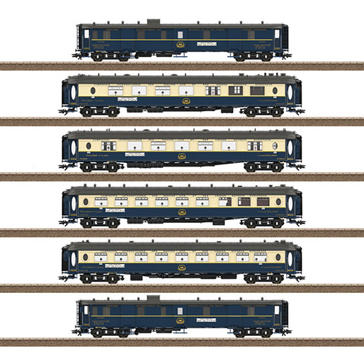SET-Express cars EDELWEISS - Trix 26470-H0