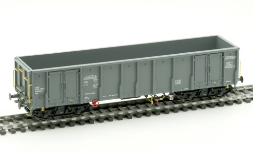 H0 - open car Eaos gray CZ-ZXBCZ ep. VI