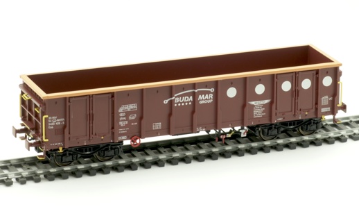 H0 - open car Eas brown BUDAMAR CZ-NHTR ep. VI