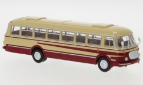 Autobus JZS Jelcz 043 tmavě béžová Brekina 58256