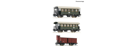 3-piece set: Passenger train 