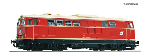 Diesel locomotive 2143.07 Snd. 