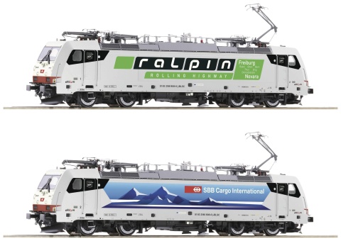H0 - E-Lok 186 908-6 der SBB/RAlpin