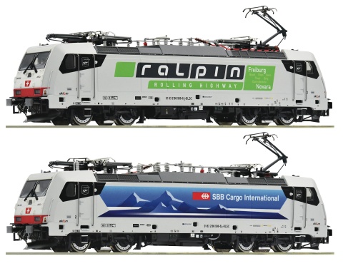 H0 - E-Loc 186 908-6 of SBB/RAlpin, DCC, Sound