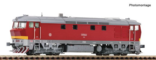 Diesel locomotive T 478 1209, CSD, SOUND -TT