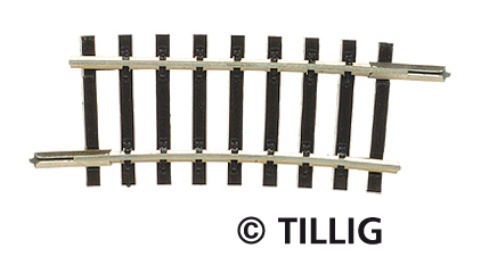 TT - oblouková kolej R 353 mm/ 7,5° Tillig-83114
