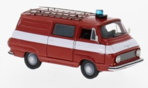 Škoda 1203 polokombi hasiči H0, Brekina BOS87551
