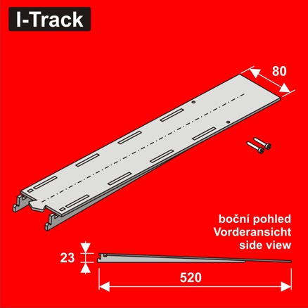 H0 start-nájezd segment 1-kolejný,š.80mm 1ks