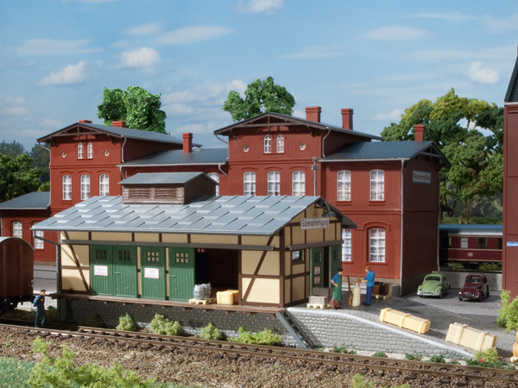 Freight shed H0 - AUhagen 11351