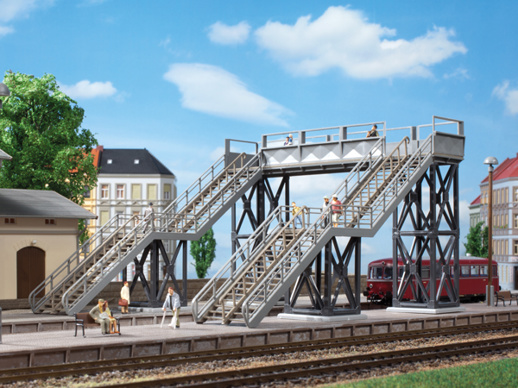 Pedestrian bridge H0-Auhagen 11363