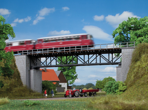 Half-timbered bridge H0-Auhagen 11364