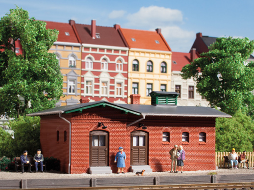 Station toillettes H0-Auhagen 11384
