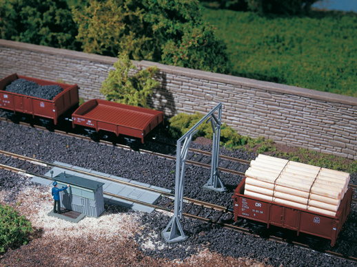 Weightbridge with loading gauge H0-Auhagen 11404