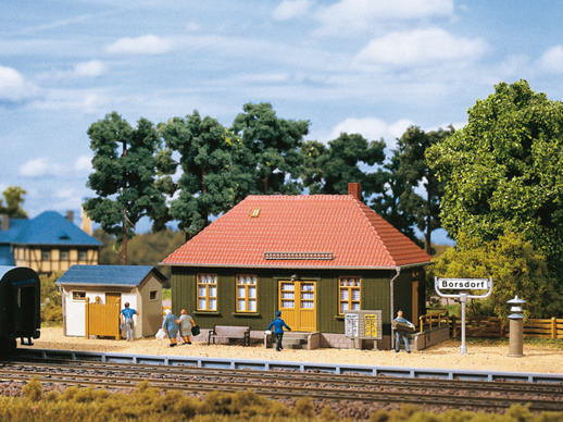 Borsdorf halt H0-Auhagen 11407