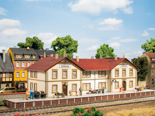Grunberg Station H0-Auhagen 11413