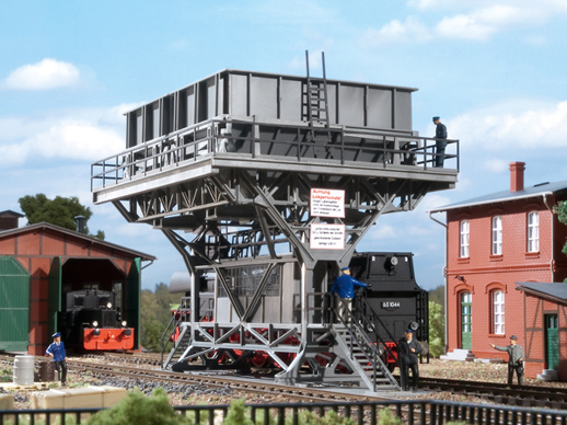 Large coaling station H0-Auhagen 11416