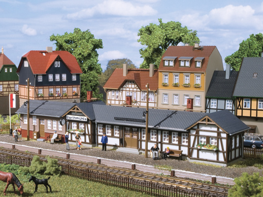 Barthmühle station H0-Auhagen 11418