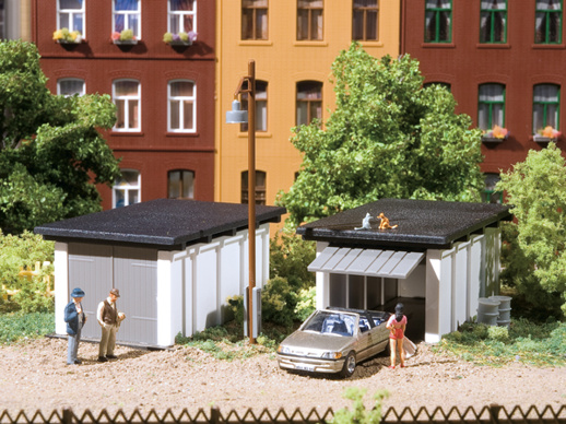Garages H0-Auhagen 11420