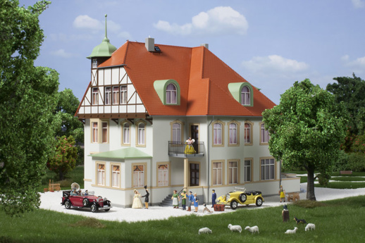 Industrialist villa H0-Auhagen 11443