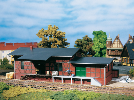 Freight shed TT-Auhagen 13322