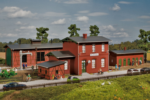 Neukloster station set H0-Auhagen 15103