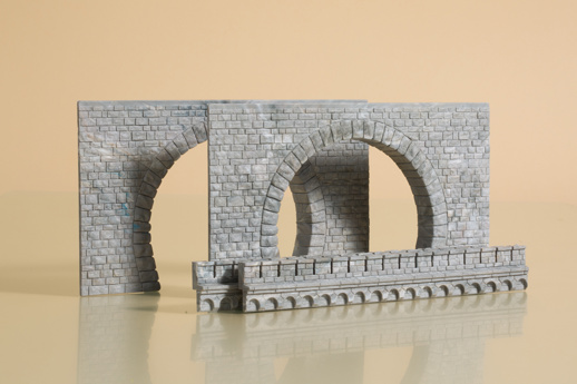 Tunnel portals double track H0-Auhagen 41587