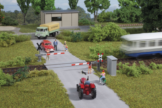 Level crossing H0-Auhagen 41625