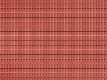 Dekorativní Střešní tašky červenohnědá