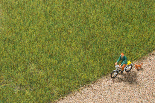 Grass fibres mid green 6mm Auhagen 75611