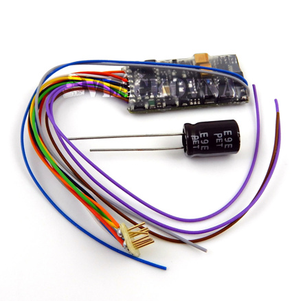 MX645R zvukový dekodér 1,2A, 9 funkcí,8 pin NEM652