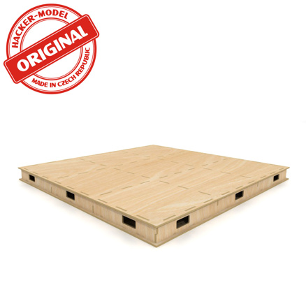 Base plate 6 - 100 x 100 x 6 cm