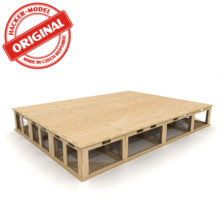 Base board for model railroad 120x90x16 cm