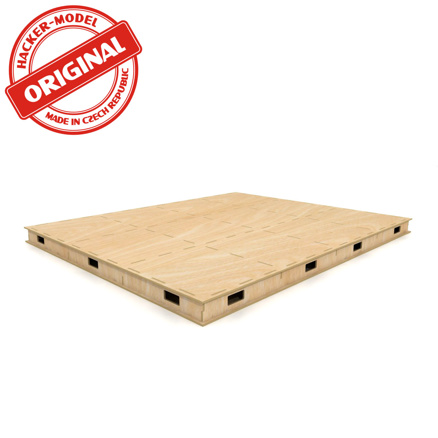Base plate 6 - 120 x 100 x 6 cm