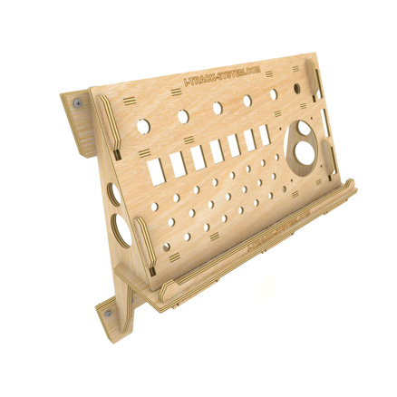 Fixed control holder-buttons,switches,turntable